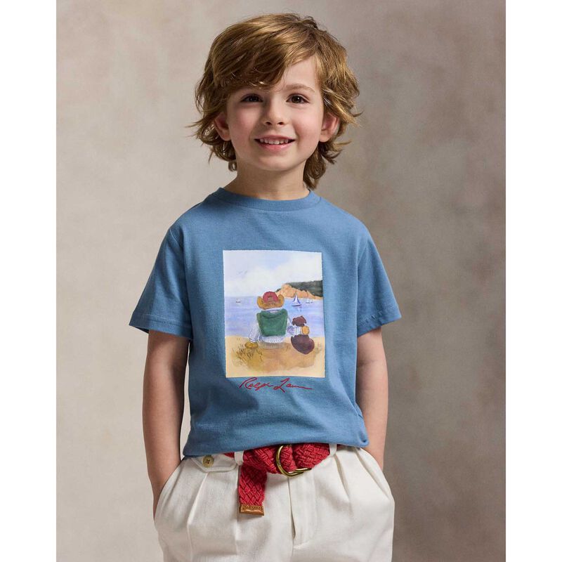 Polo Ralph Lauren Polo Bear Cotton Jersey Tee 3-7Y image number 1